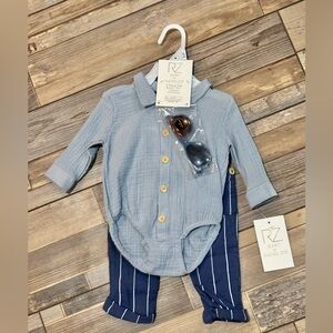 NWT Rachel Zoe outfit with sunglasses infant 6/9 months